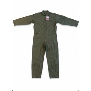 NWT Rothco Flight Suit Intermediate Green Sz M Tactical Coveralls Multi Pockets